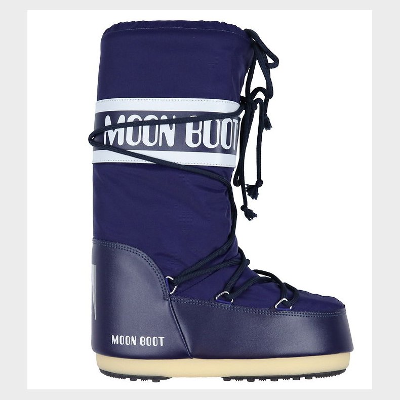 Moon Boot Vinterstvler - Nylon - Bl