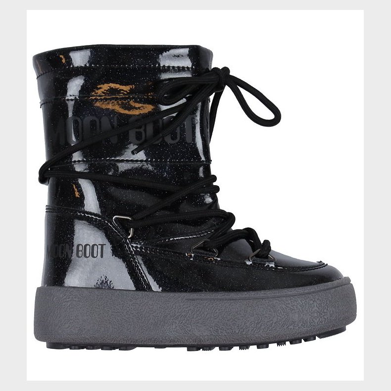 Moon Boot Vinterstvler - JTrack Tube Glitter - Sort
