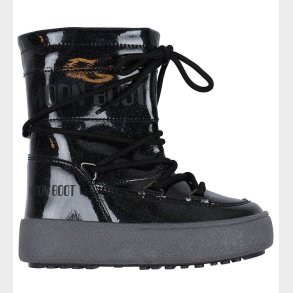 Moon Boot Vinterstvler - JTrack Tube Glitter - Sort