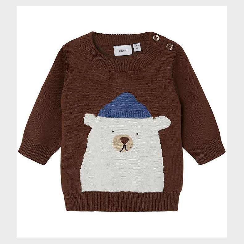 Name It Bluse - Strik - NbmSenis - Mustang