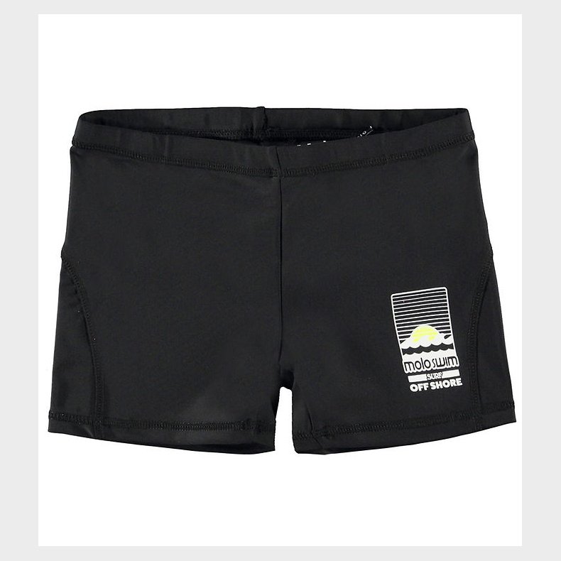Molo Badebukser - UV50+ - Norton Solid - Black