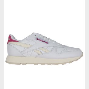 Reebok Sko - Classic Leather - Running - Hvid/Pink