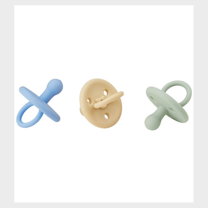 Liewood Sutter - Silikone - 3-pak - Paula - Sky Blue Mix