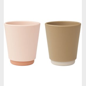 Liewood Kopper - Silikone - Rachel - 2-pak - Oat/Sandy Mix