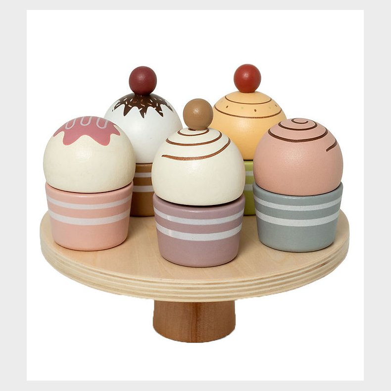 MaMaMeMo Legemad - Cupcakes P Kagefad - Tr