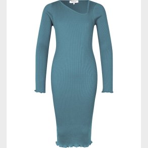 Rosemunde Kjole - Rib - Paris Blue