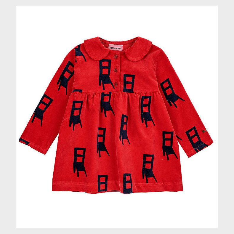Bobo Choses Kjole - Velour - Have A Seat - Rd