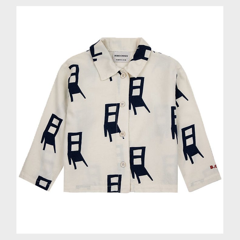 Bobo Choses Skjorte - Have A Seat - Off White