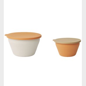 Liewood Skle - Silikone - Foldbare - 2-pak - Dale - Almond Mult