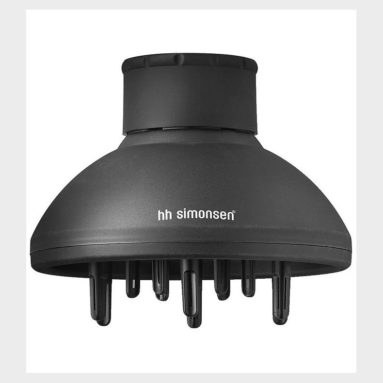 HH Simonsen Hrtrrer-tilbehr - Compact Dryer Diffuser - Sort