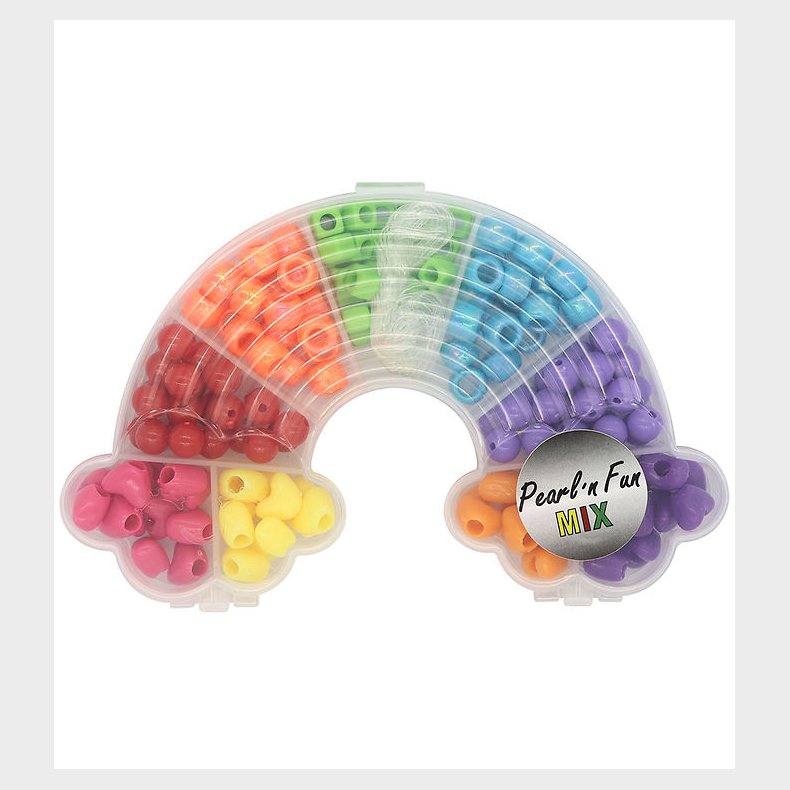 Pearl N Fun Perler - Smykkes�t - Regnbue