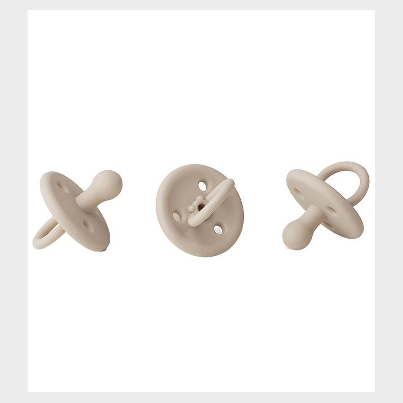 Liewood Sutter - Silikone - 3-pak - Str. 2 - Paula - Sandy