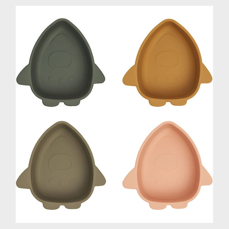 Liewood Skle - Silikone - 4-pak - Iggy - Space Multi Mix