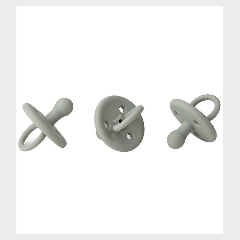 Liewood Sutter - Silikone - 3-pak - Str. 2 - Paula - Dove Blue