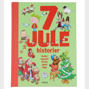 Forlaget Carlsen Bog - 7 Julehistorier - Dansk