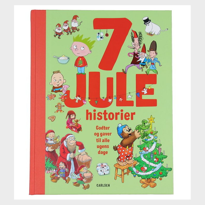Forlaget Carlsen Bog - 7 Julehistorier - Dansk