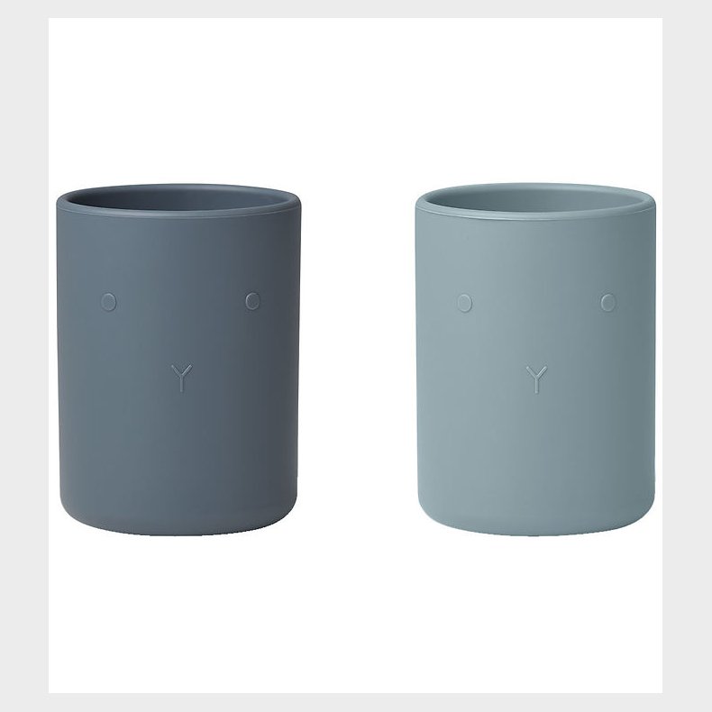 Liewood Kopper - Silikone - 2-pak - Ethan - Blue Mix