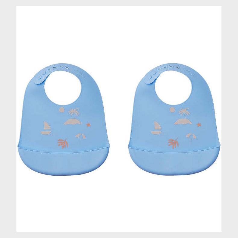 Liewood Hagesmkke - Silikone - 2-pak - Tilda - Seaside Sky Blue