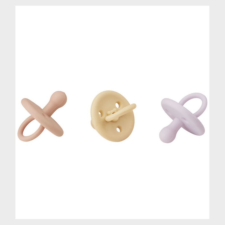 Liewood Sutter - Silikone - 3-pak - Str. 1 - Paula - Light Laven