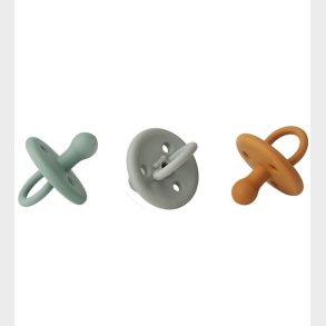 Liewood Sutter - Silikone - 3-pak - Str. 1 - Paula - Mustard Mul