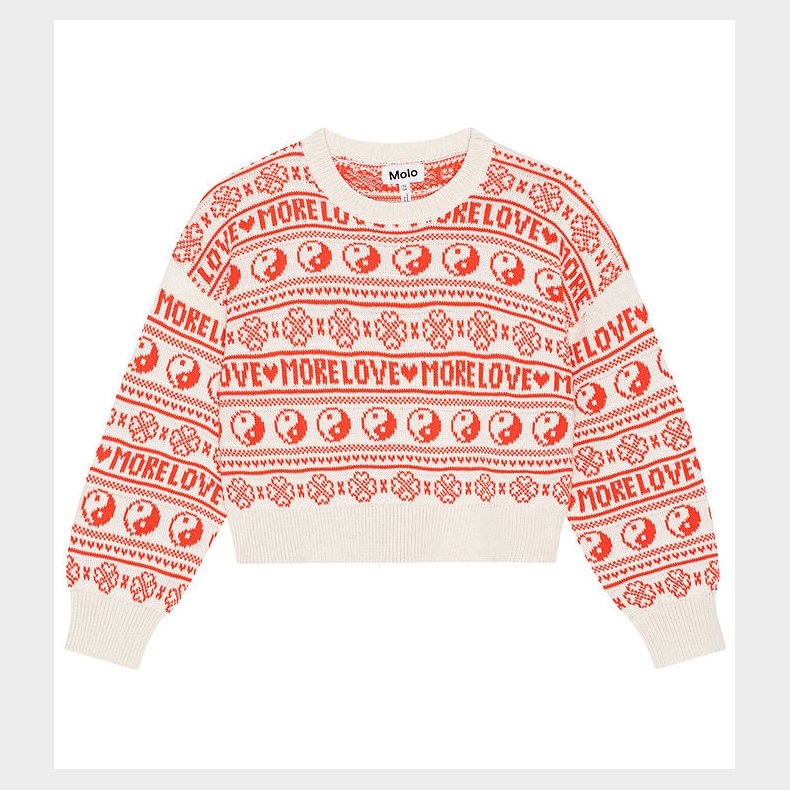 Molo Bluse - Strik - Gerrie - Yin Yang