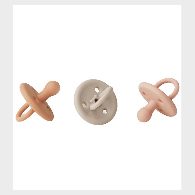 Liewood Sutter - Silikone - 3-pak - Str. 1 - Paula - Rose Multi