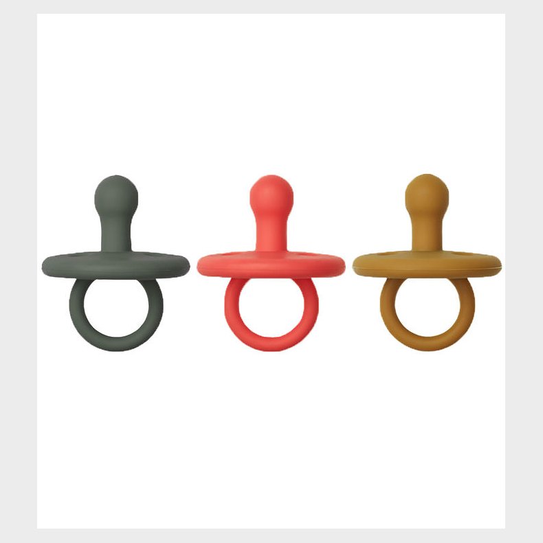 Liewood Sutter - Silikone - 3-pak - Str. 2 - Paula - Multi Mix