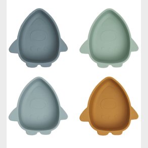 Liewood Skle - Silikone - 4-pak - Iggy - Space Blue Multi Mix