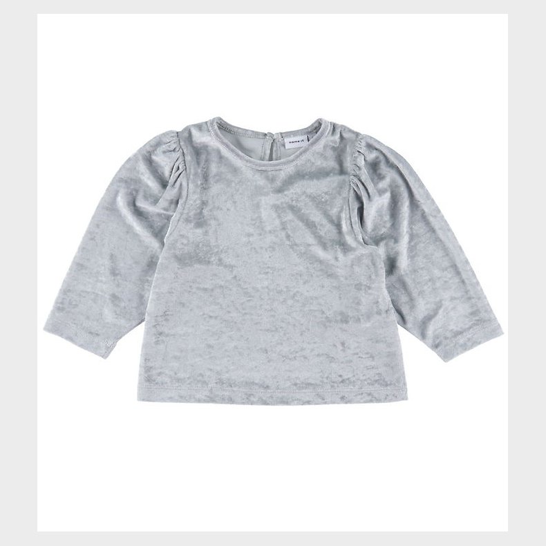 Name It Bluse - Velour - NkfSola - Wet Weather