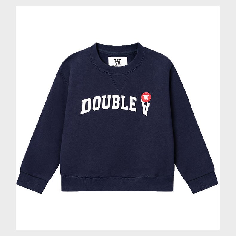 Wood Wood Sweatshirt - Rod - Navy