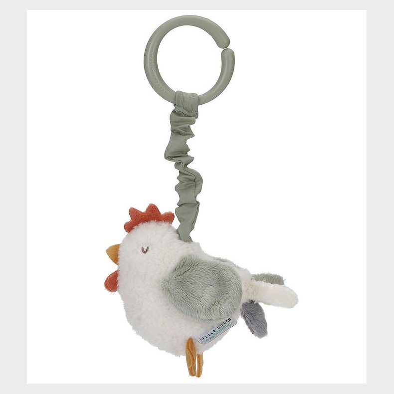 Little Dutch Ophng - Pull And Shake Kylling - Little Farm