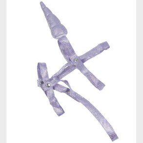 by ASTRUP Enhjrninghorn og Grime Til Kphest - Lilla m. Glimmer