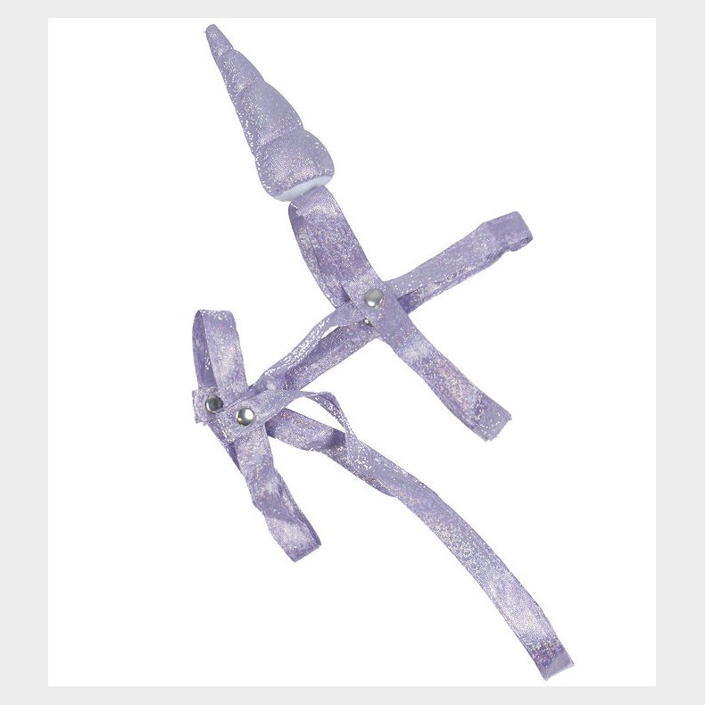 by ASTRUP Enhjrninghorn og Grime Til Kphest - Lilla m. Glimmer