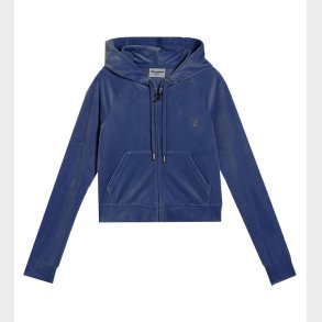 Juicy Couture Cardigan - Robertson - Velour - Blue Depths