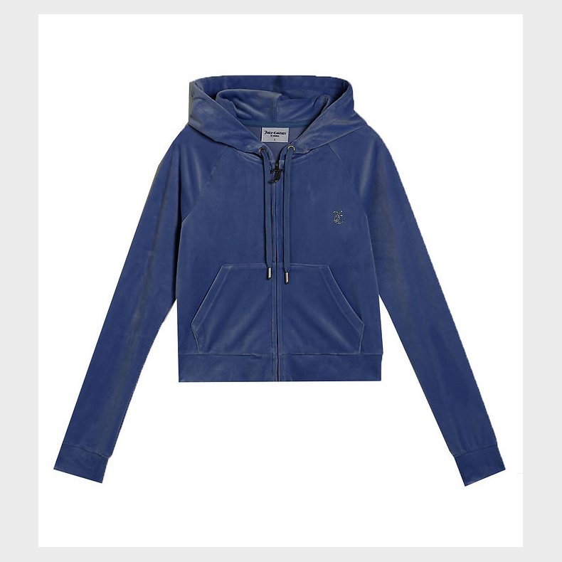 Juicy Couture Cardigan - Robertson - Velour - Blue Depths