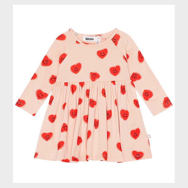 Molo Kjole - Charmaine - Red Hearts