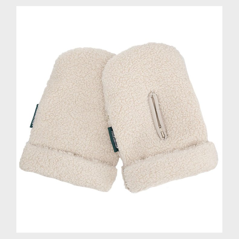 KongWalther Barnevognshandsker - sterbro - Creme Teddy
