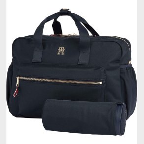 Tommy Hilfiger Pusletaske - TH Changing - Space Blue