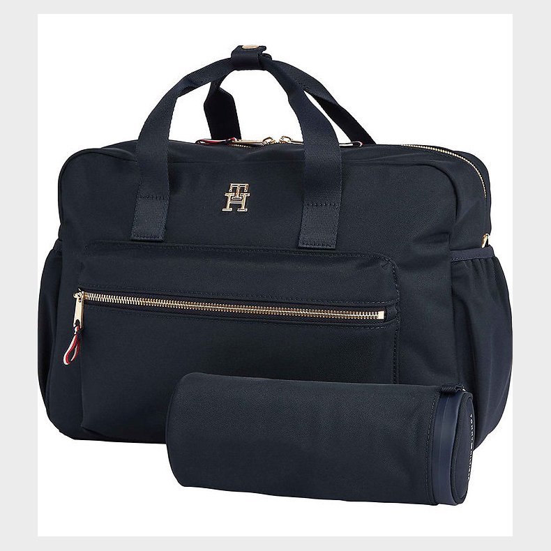 Tommy Hilfiger Pusletaske - TH Changing - Space Blue