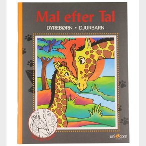Mandalas Malebog - Mal efter Tal - Dyreb�rn