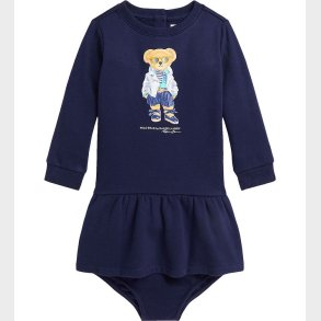 Polo Ralph Lauren Kjole m. Bloomers - Navy m. Bamse