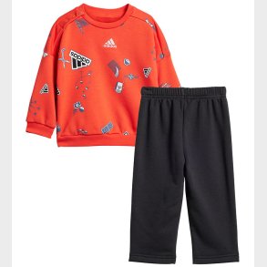 adidas Performance Sweats�t - I Bluv Jogger - R�d/Sort