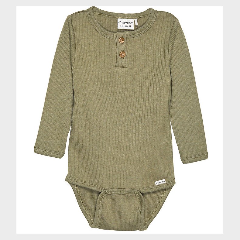 Minymo Body l/� - Rib - Aloe