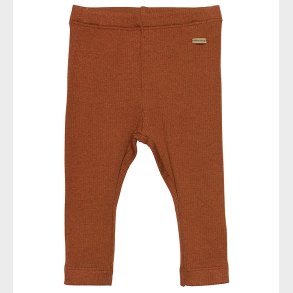 Minymo Leggings - Rib - Chutney