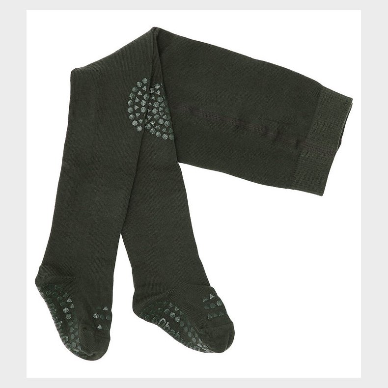 GoBabyGo Kravlestrmpebukser - Uld - Forrest Green