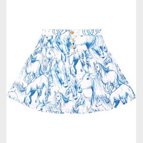 Molo Nederdel - Denim - Betsy - Blue Horses