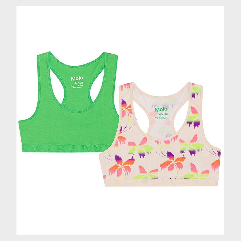 Molo Toppe - 2-pak - Jade - Green Palms