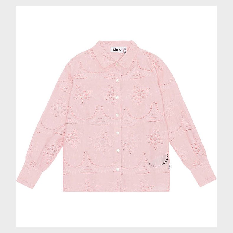 Molo Skjorte - Runa - Candy Floss m. Hulm�nster