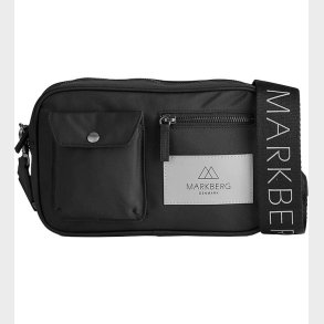 Markberg Skuldertaske - DarlaMBG - Recycled - Sort m. Reflekser