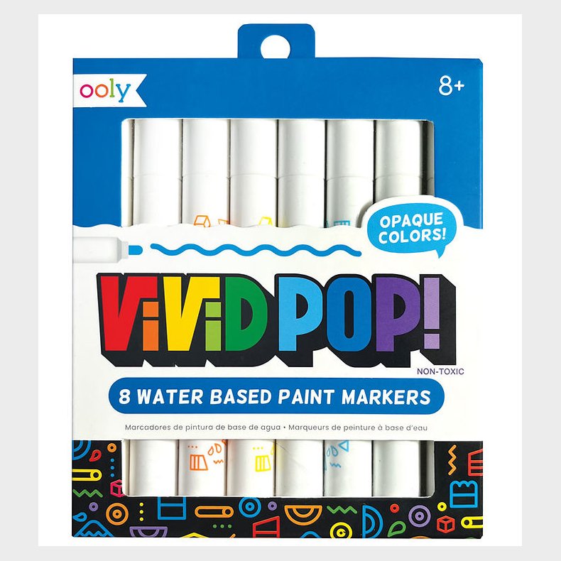 Ooly Tuscher - 8 stk - Vivid Pop